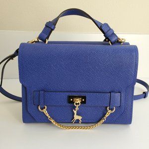 MS by Martine Sitbon Blue Shoulder Bag